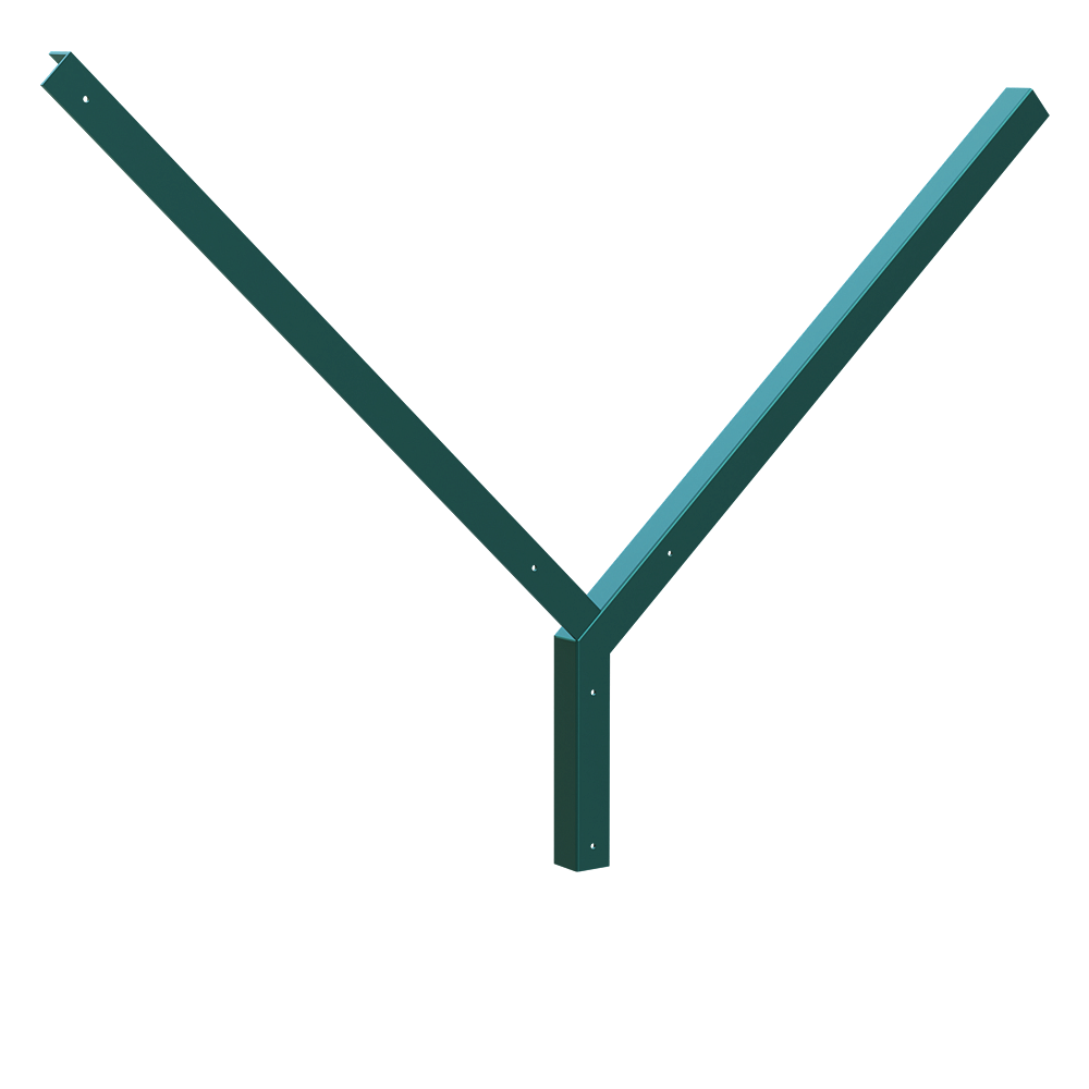 V-образное навершие на забор